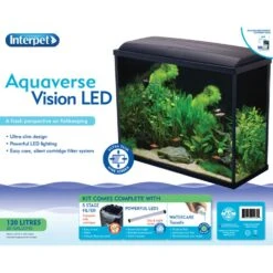 Interpet 120 Litre Aquaverse Vision Tank 5 Interpet 120 Litre Aquaverse Vision Tank -Hozelock Store 30146943 3