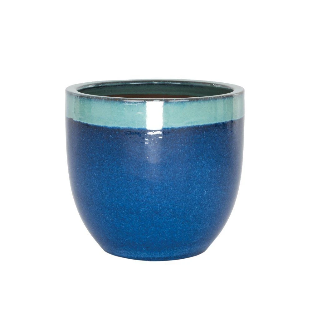 Woodlodge 32cm Sapphire Two Tone Egg Pot 1 Woodlodge 32cm Sapphire Two Tone Egg Pot