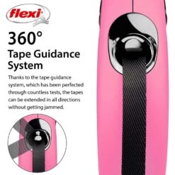 Flexi 5m Small Pink New Classic Tape Retractable Dog Lead -Hozelock Store 4000498023235 3