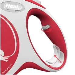Flexi Red New Comfort Tape Retractable Dog Lead 9 Flexi Red New Comfort Tape Retractable Dog Lead -Hozelock Store 4000498043707 4 e1d8ba0b 9741 43cc 94b4 174ec3d54a41
