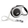 Flexi Black New Comfort Tape Retractable Dog Lead