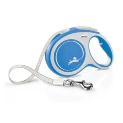 Flexi Blue New Comfort Tape Retractable Dog Lead