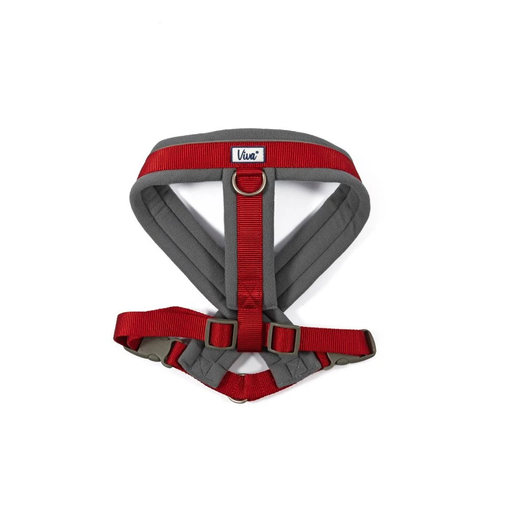 Ancol Viva Large Red Padded Dog Harness 1 Ancol Viva Large Red Padded Dog Harness