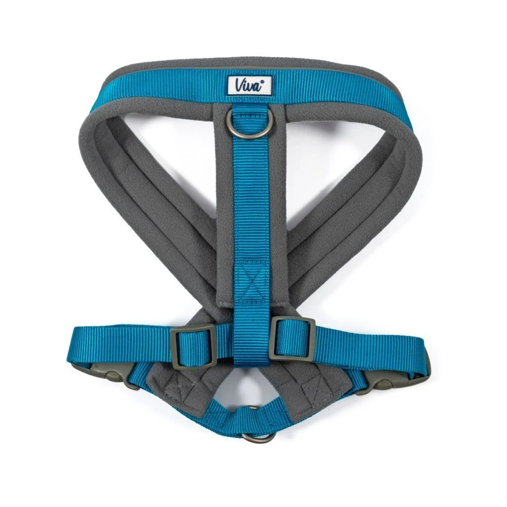 Ancol Viva Large Blue Padded Dog Harness 1 Ancol Viva Large Blue Padded Dog Harness