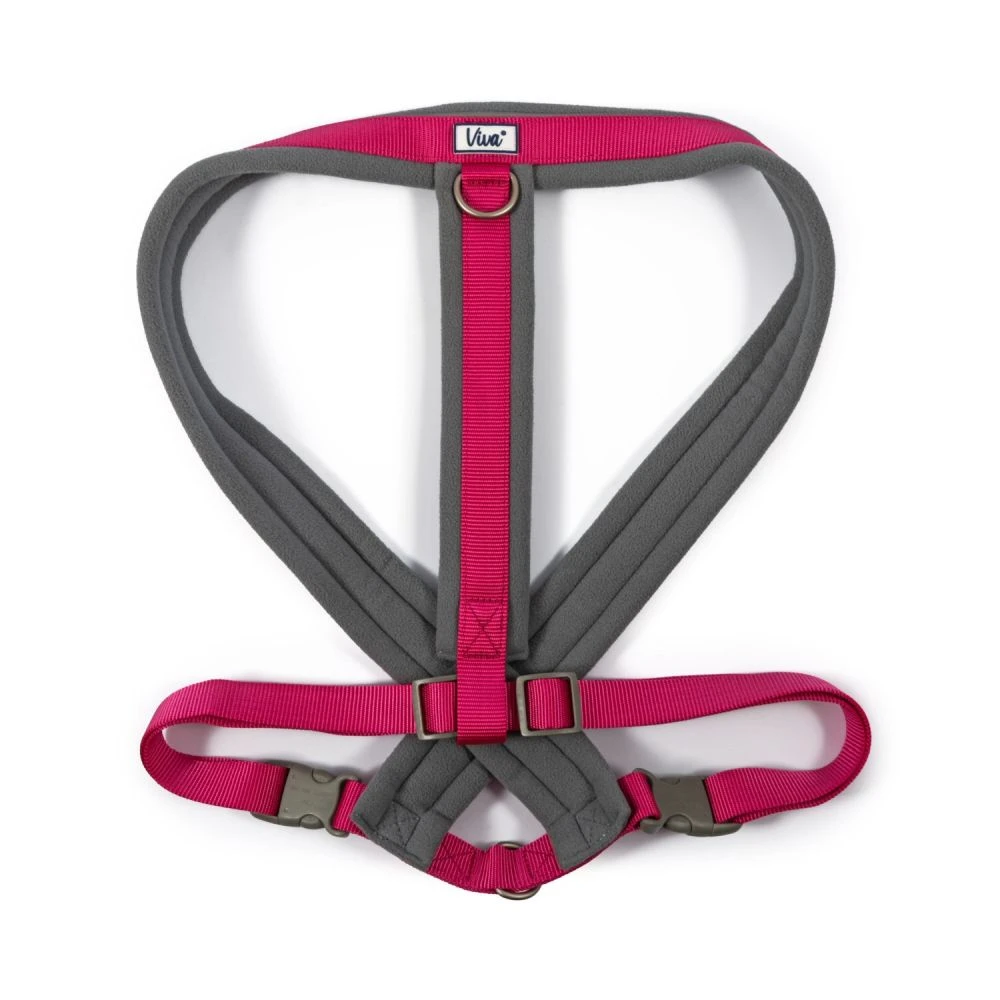Ancol Viva XX-Large Pink Padded Dog Harness 1 Ancol Viva XX-Large Pink Padded Dog Harness