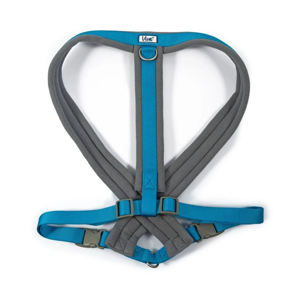 Ancol Viva XX-Large Blue Padded Dog Harness 1 Ancol Viva XX-Large Blue Padded Dog Harness