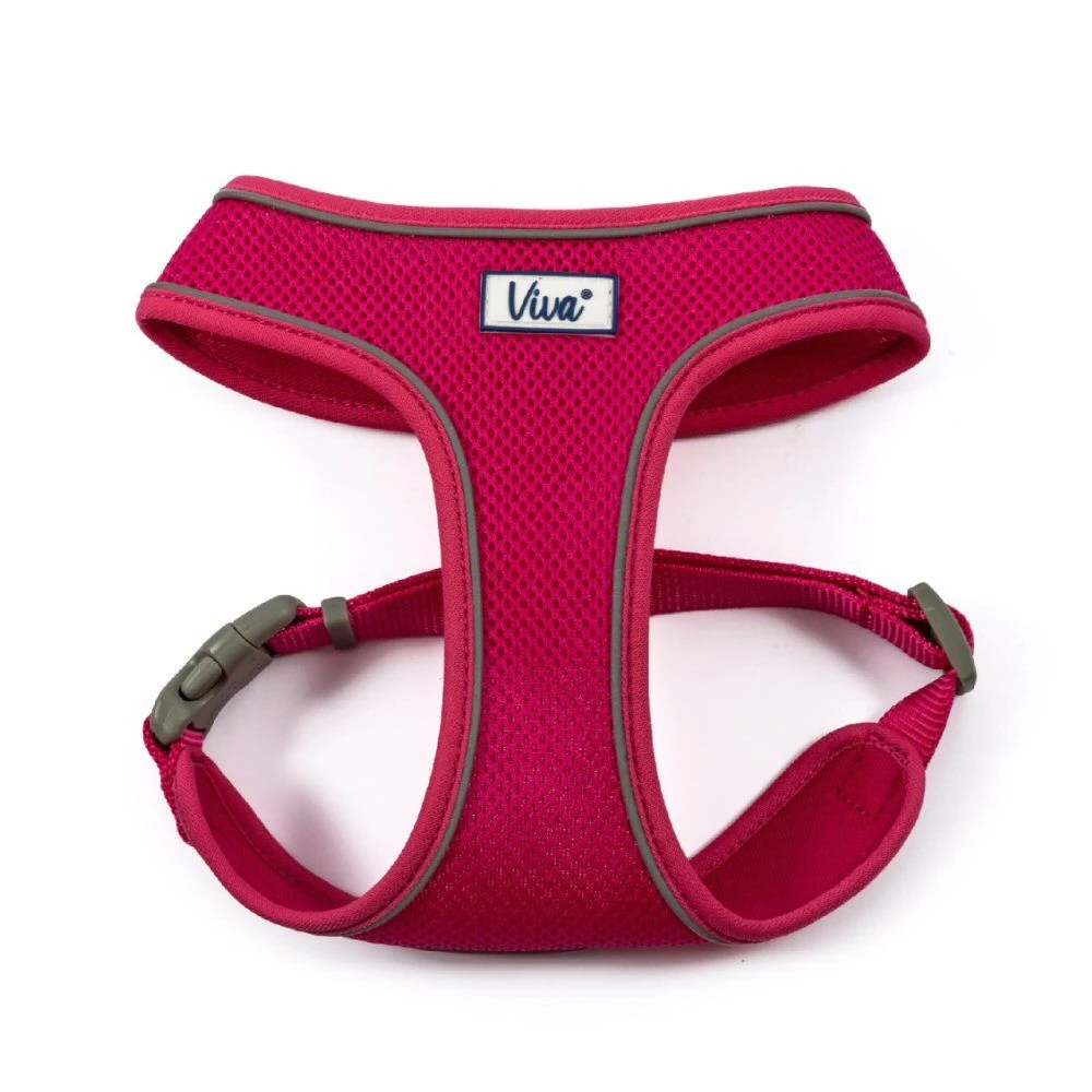 Ancol Viva Large Pink Comfort Mesh Dog Harness 1 Ancol Viva Large Pink Comfort Mesh Dog Harness