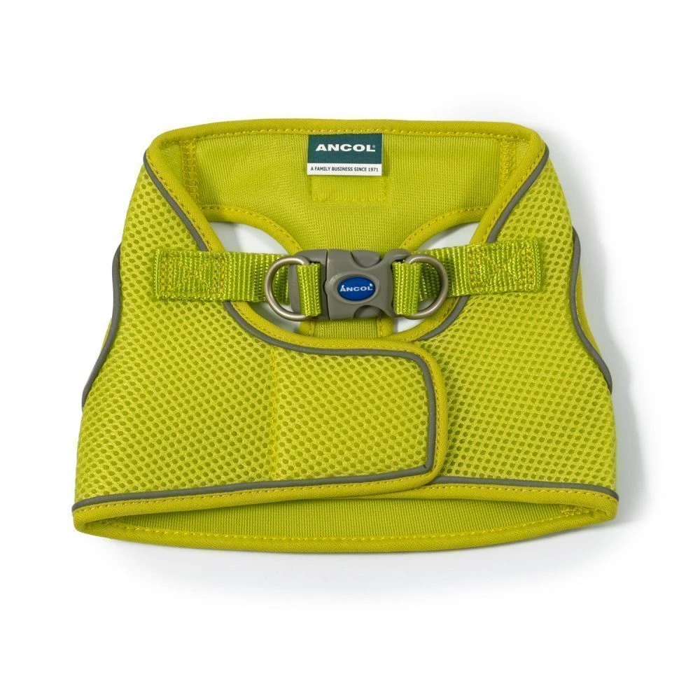 Ancol Viva Small/Med (41-47cm) Lime Green Step-In Harness 2 Ancol Viva Small/Med (41-47cm) Lime Green Step-In Harness - Image 2