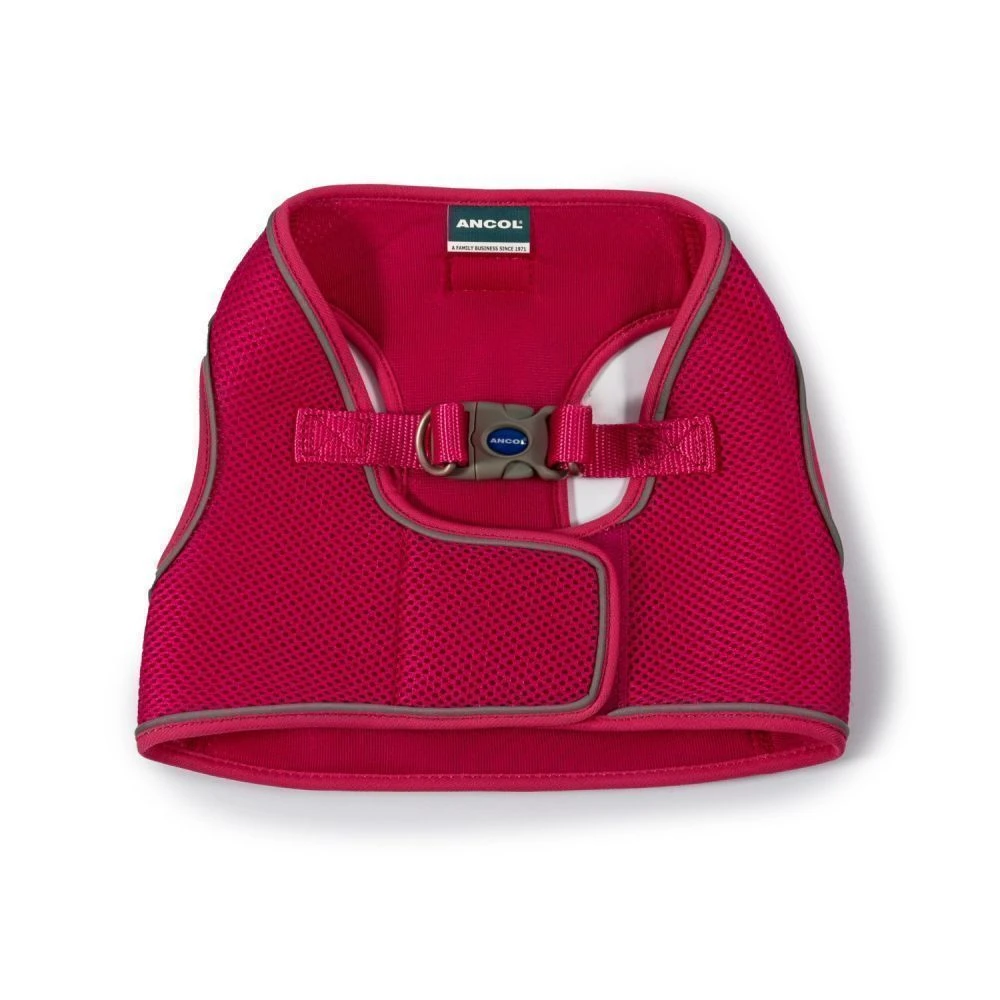 Ancol Viva Medium (46-54cm) Pink Step-In Harness 2 Ancol Viva Medium (46-54cm) Pink Step-In Harness - Image 2