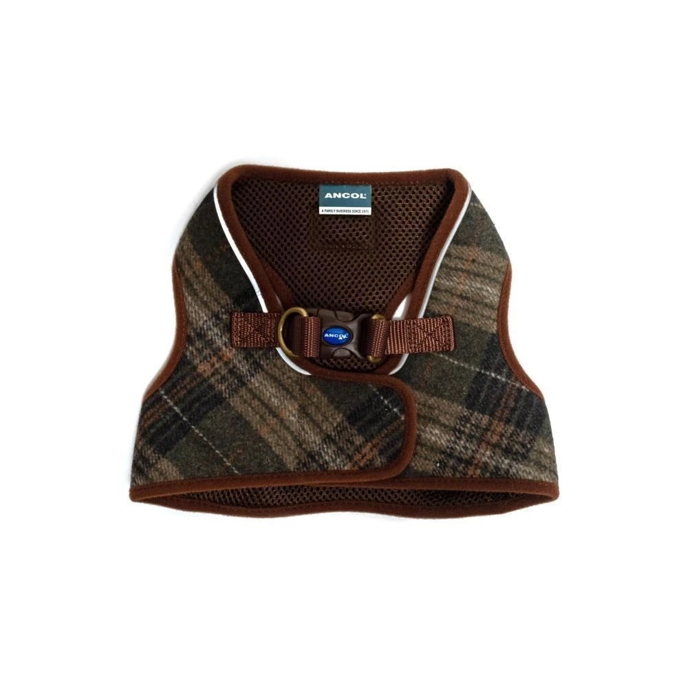 Ancol Heritage Small/Med (41-47cm) Country Check Step-In Harness 2 Ancol Heritage Small/Med (41-47cm) Country Check Step-In Harness - Image 2