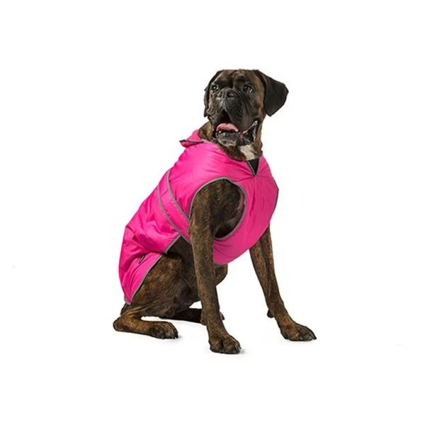 Ancol 50cm Pink Stormguard Dog Coat - Large 1 Ancol 50cm Pink Stormguard Dog Coat - Large