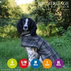 Ancol Heritage 30cm Green Check Dog Coat - Small -Hozelock Store 5016646806147 3 48817b0a 7f93 4a20 9667 c24b2835fe28