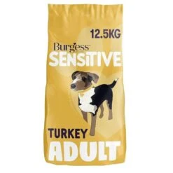 Burgess 12.5kg Sensitive Complete Turkey & Rice Adult Dog Food