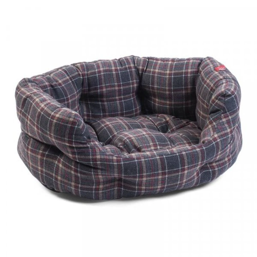 Zoon Oval Plaid Bed - Extra Large 1 Zoon Oval Plaid Bed - Extra Large