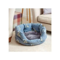 Zoon Head In The Clouds Oval Bed - Medium