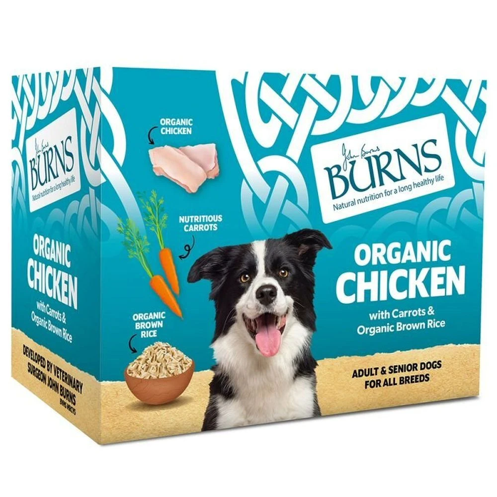Burns 6 X 395g Chicken Penlan Tray Adult Dog 1 Burns 6 X 395g Chicken Penlan Tray Adult Dog