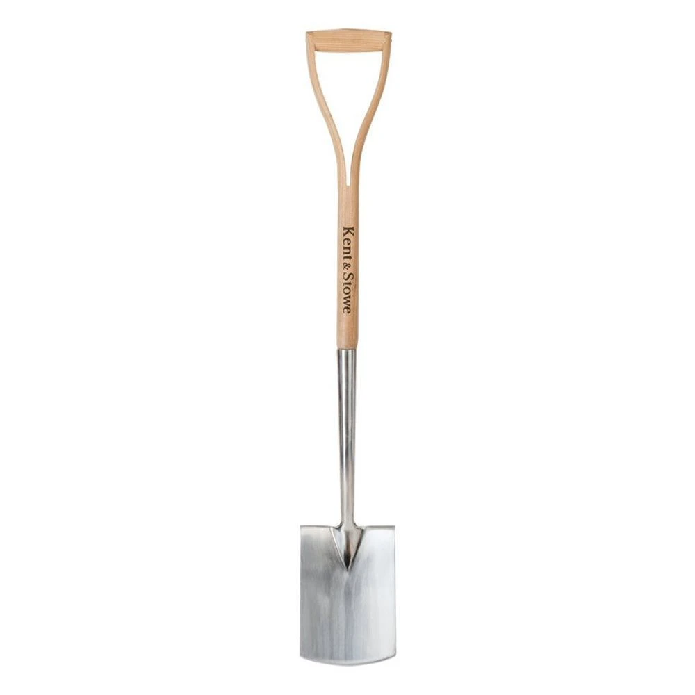 Kent & Stowe Garden Life Stainless Steel Digging Spade 1 Kent & Stowe Garden Life Stainless Steel Digging Spade