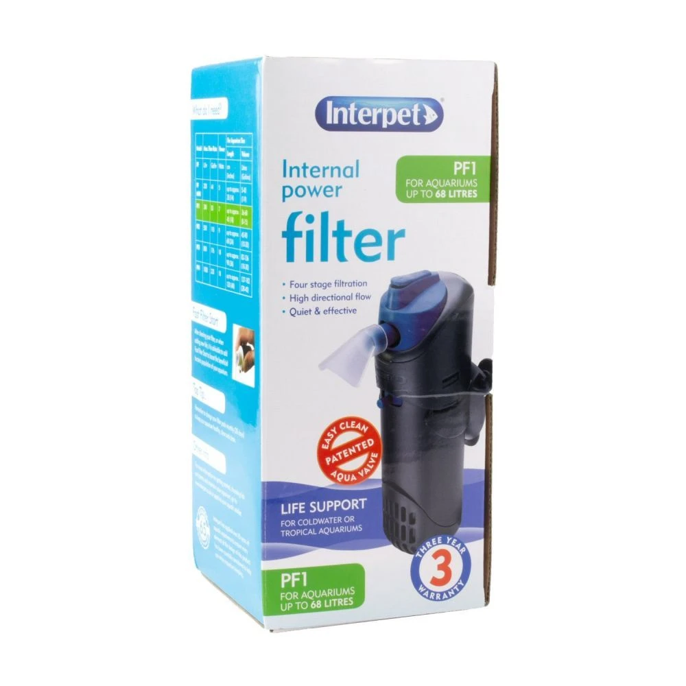 Interpet Internal Power Filter PF1 1 Interpet Internal Power Filter PF1