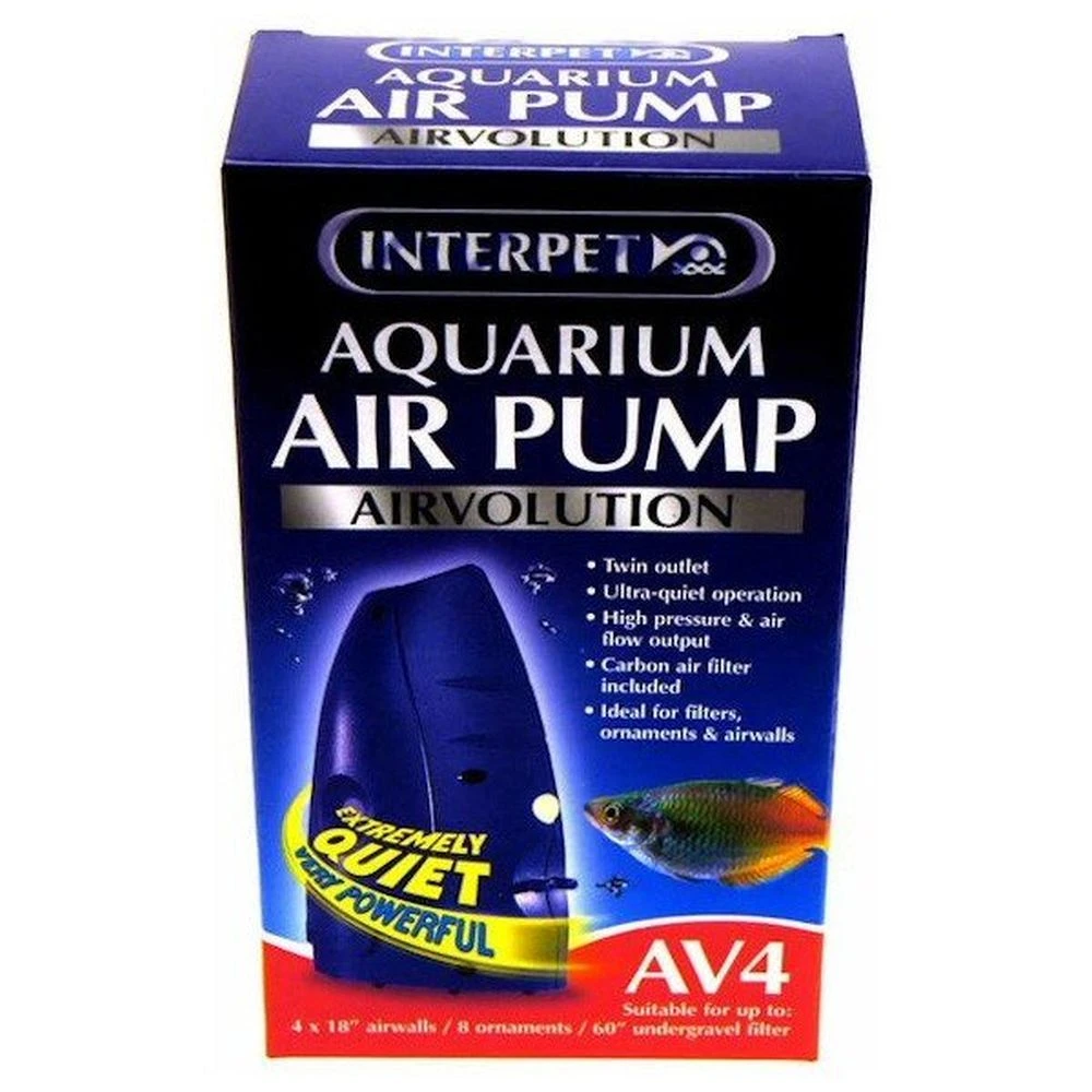 Interpet Air-Volution Air Pump AV4 - AP104 1 Interpet Air-Volution Air Pump AV4 - AP104