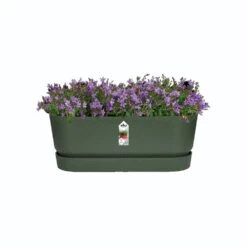 Elho 70cm Living Concrete Greenville Trough Long -Hozelock Store 8711904357764 3