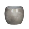Edelman 38cm Grey Lester Terracotta Round Houseplant Pot