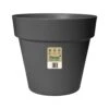Elho 40cm Anthracite Paris Flower Pot